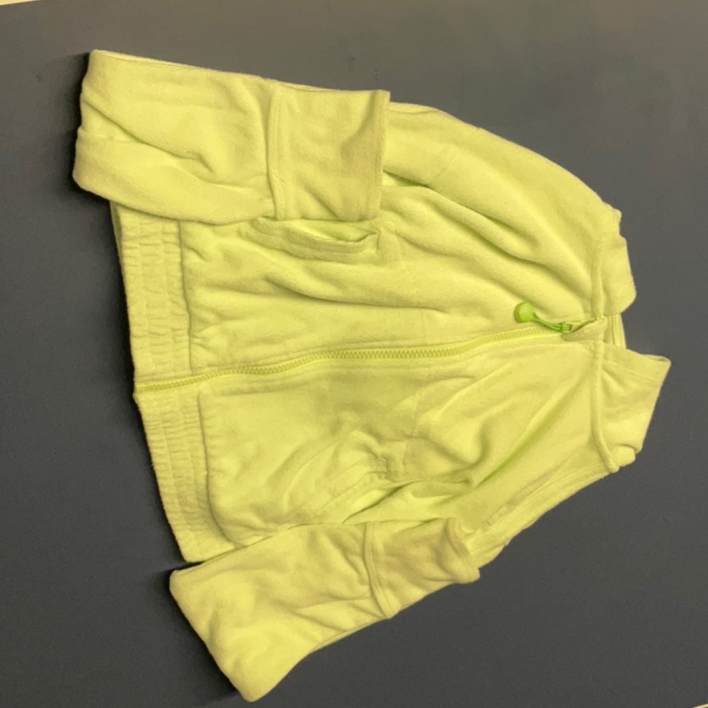 Atheta girl mint green full zipe jacket